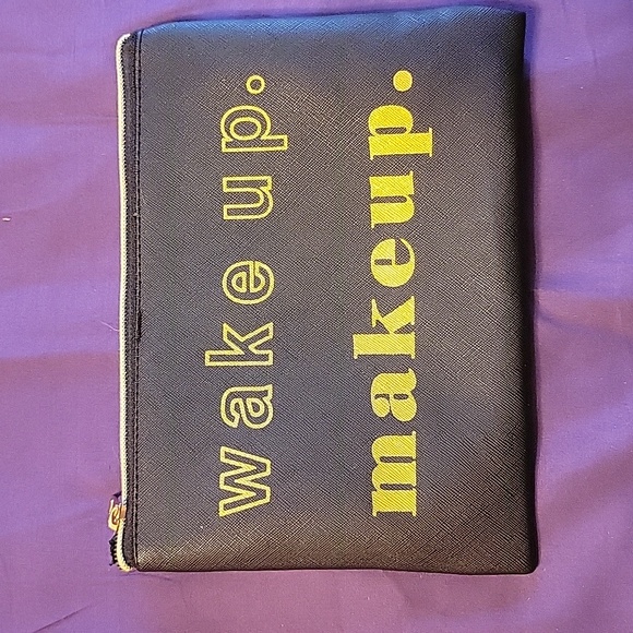 Wake Up Makeup Bag - Picture 1 of 3